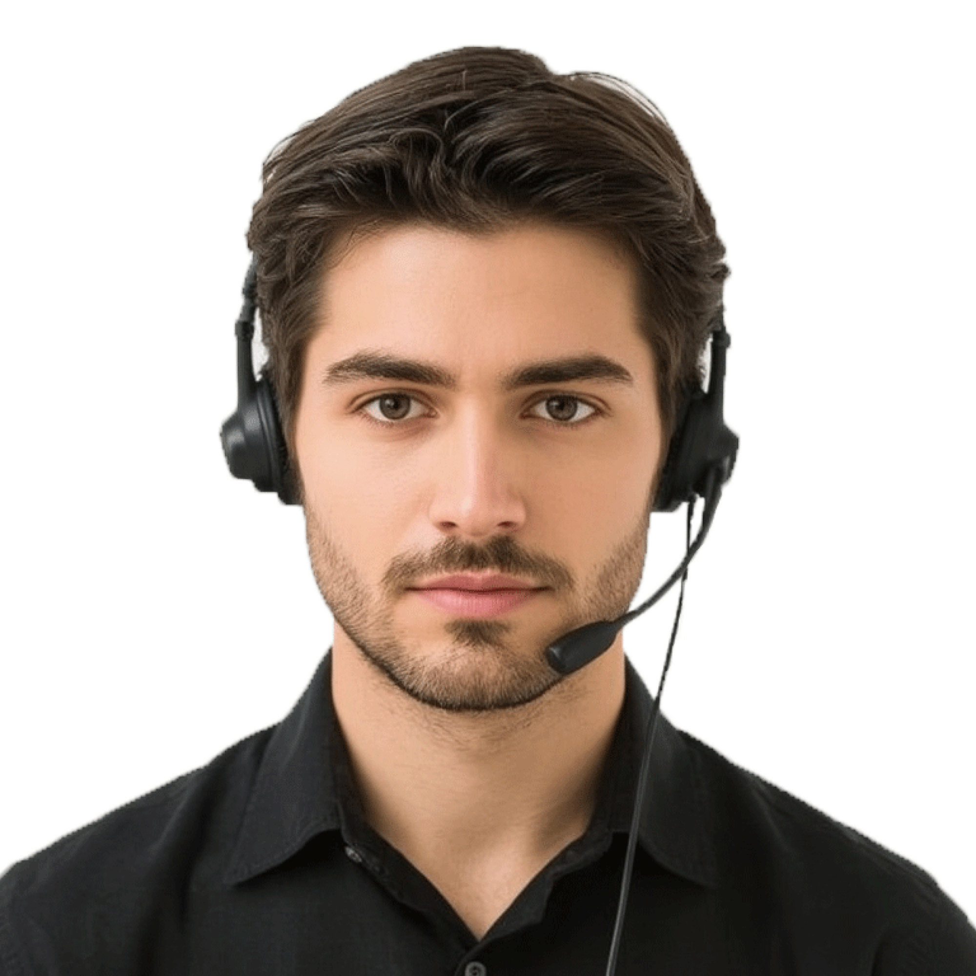 Lucid_Realism_A_realistic_portrait_of_a_male_telephone_custome_2